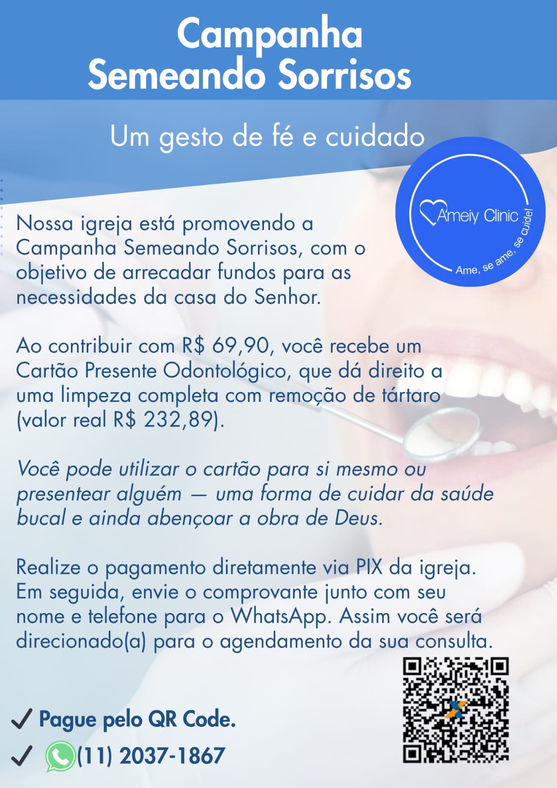 CAMPANHA SEMEANDO SORRISOS